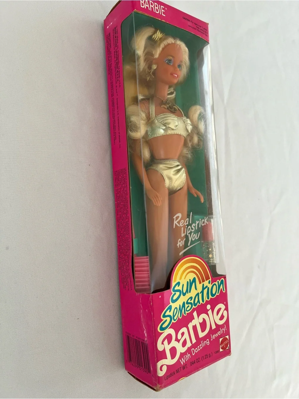 Barbie dressed metallic